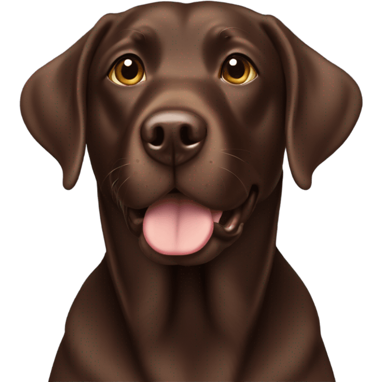 chocolate lab emoji