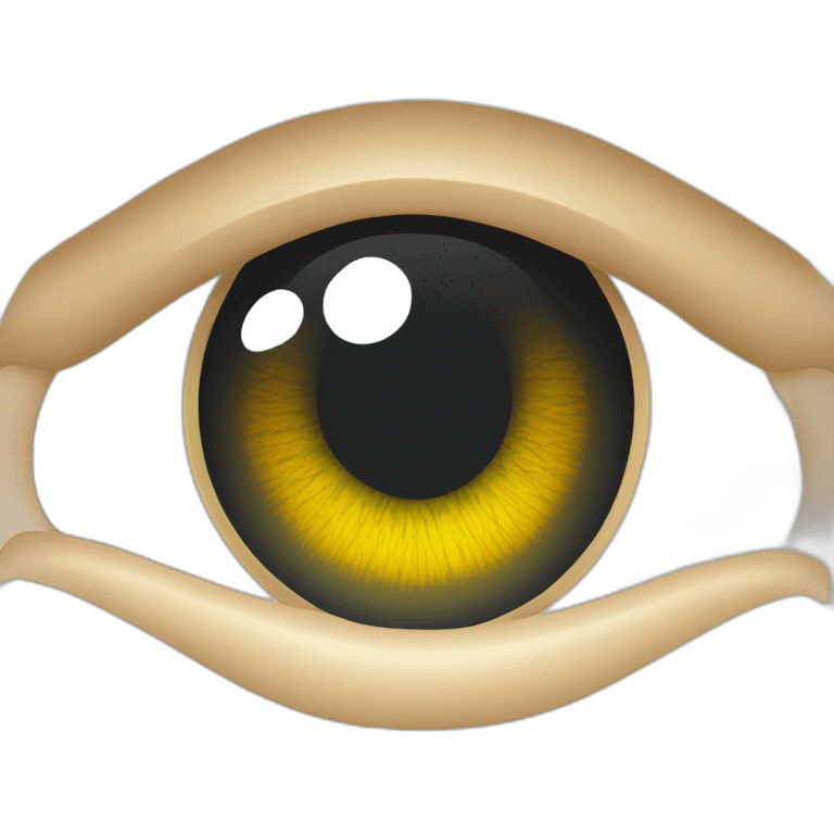 Logo for ophthalmology Doctor named Akram Ben Younes emoji