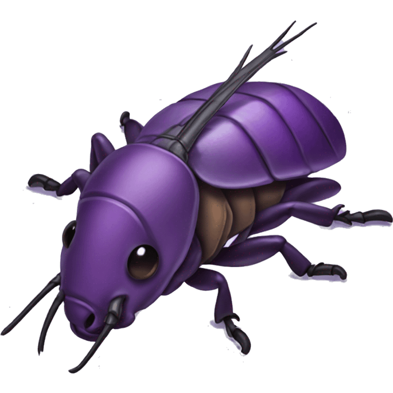 Purple roach emoji