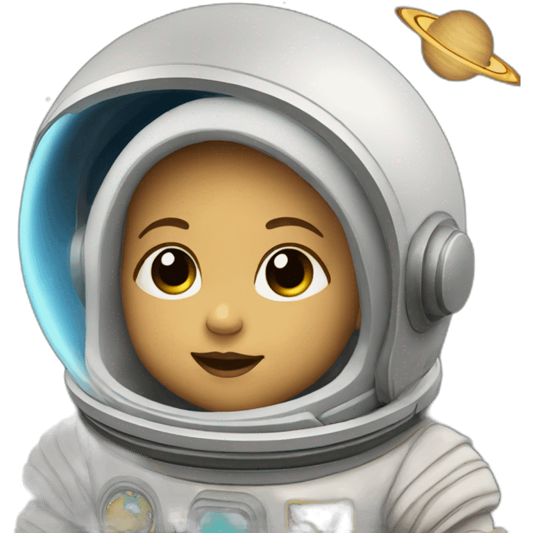 Baby Jesus in space emoji