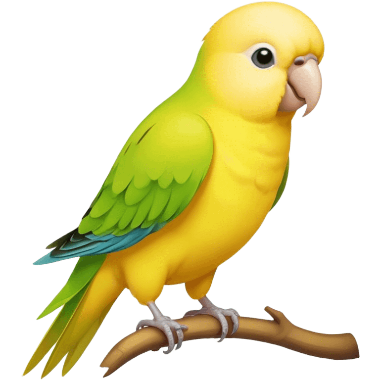 yellow parakeet emoji