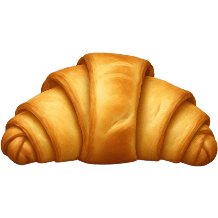 One croissant  emoji