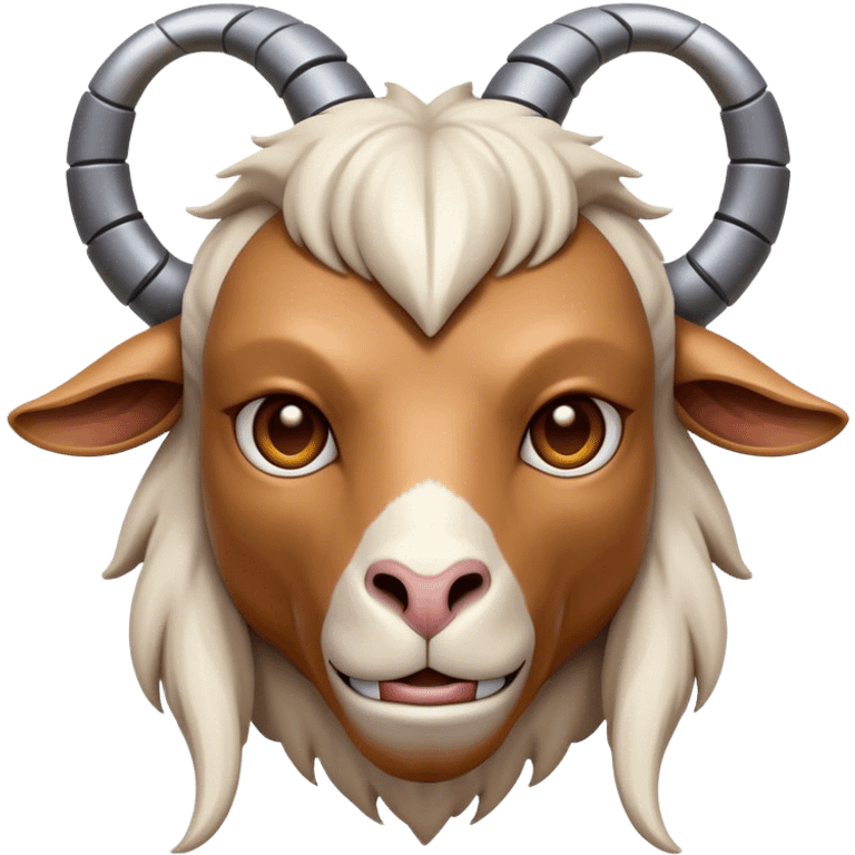 Cybernetic Goat(Ram) man emoji