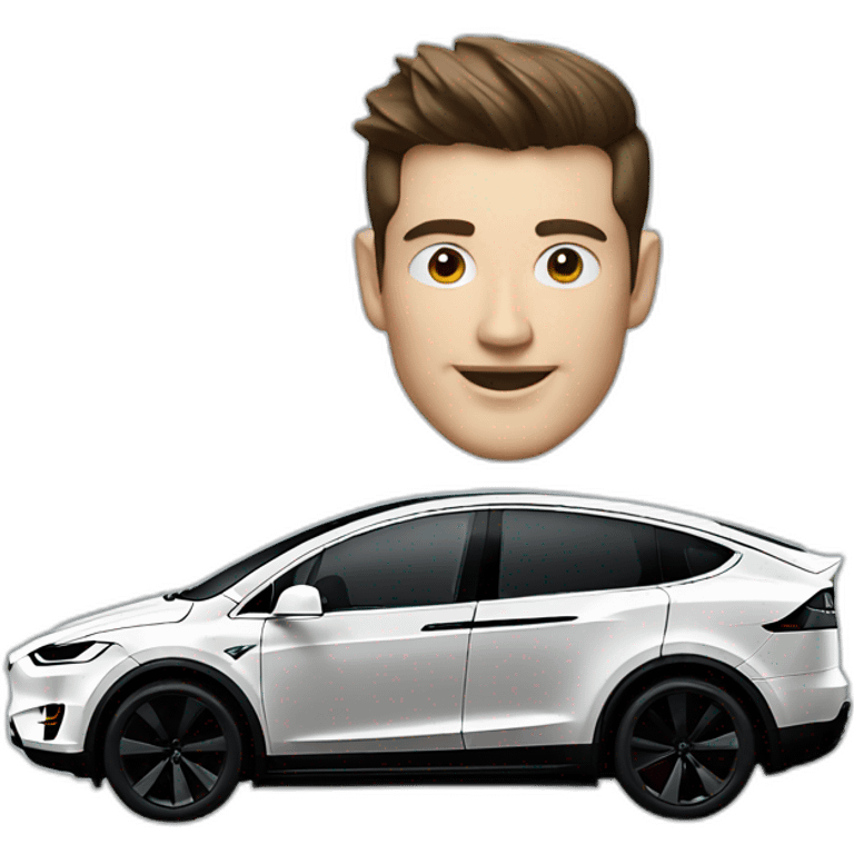 Tesla Model X emoji