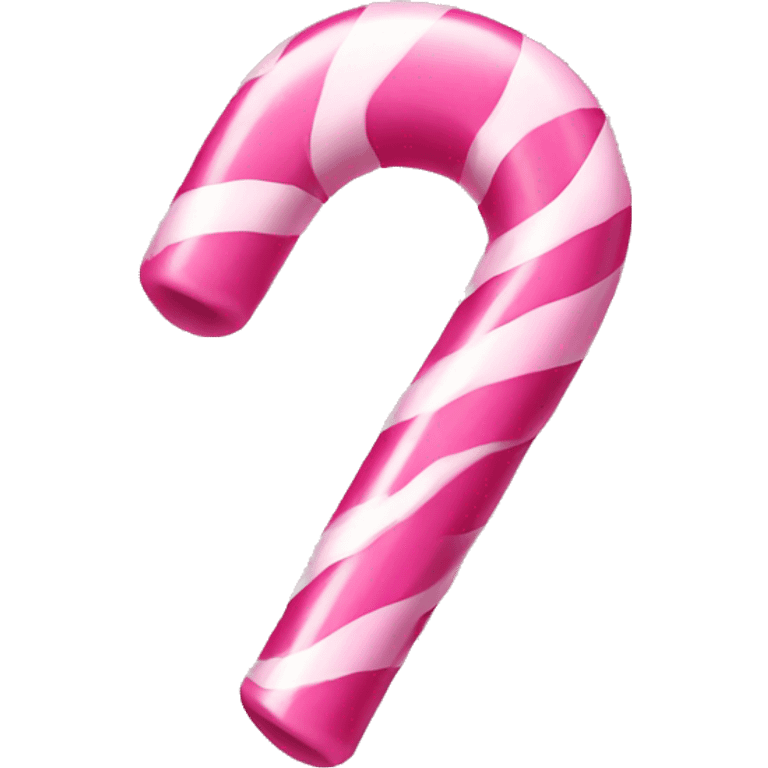 pink candycane emoji