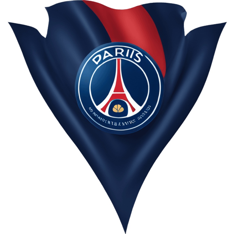 drapeau de Paris saint germain emoji