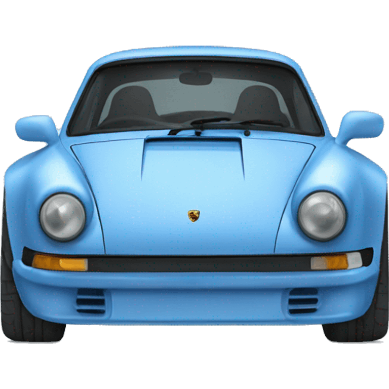 Blue Porsche  emoji