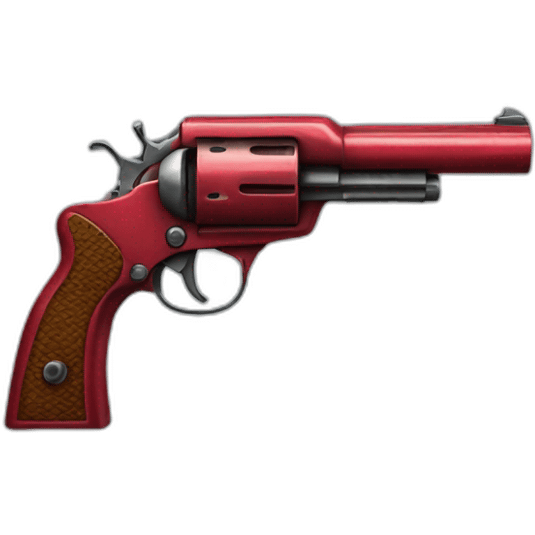 One scarlet fever pistol emoji