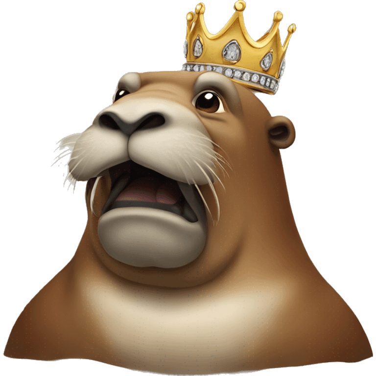 King walrus  emoji