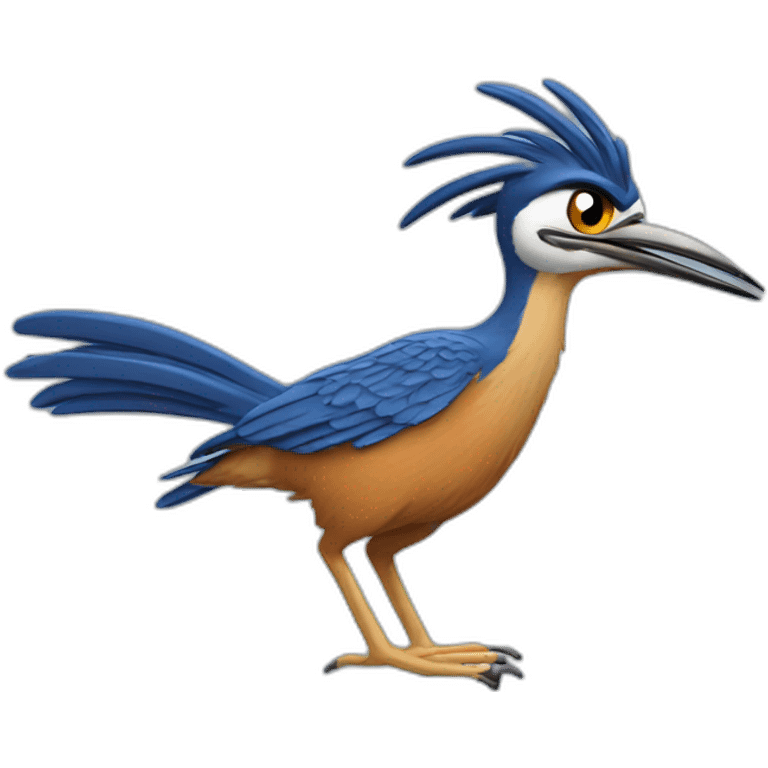 Road runner emoji