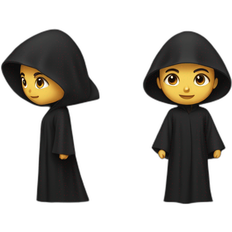 Zemmour en abaya emoji