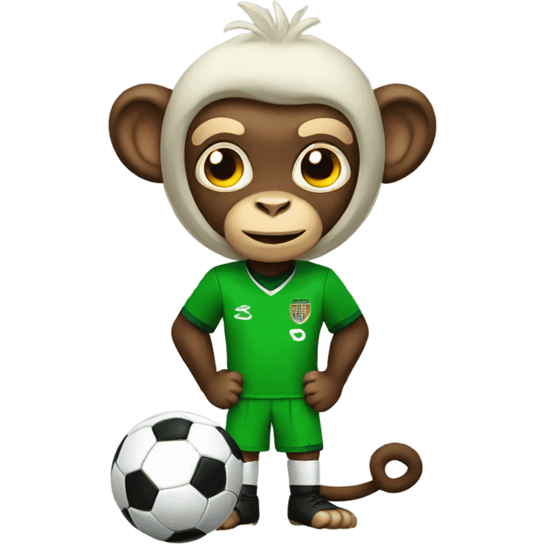 soccer monkey emoji