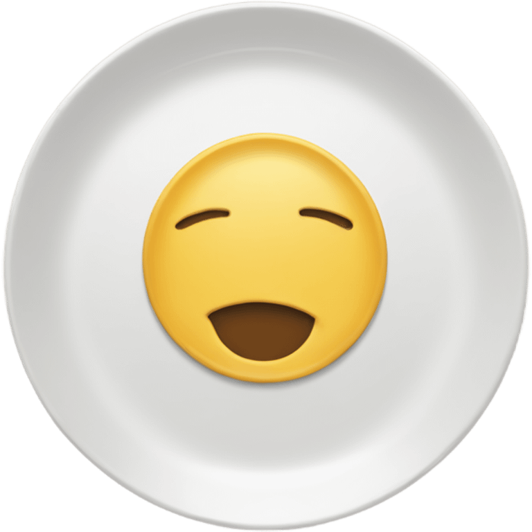 empty plate emoji