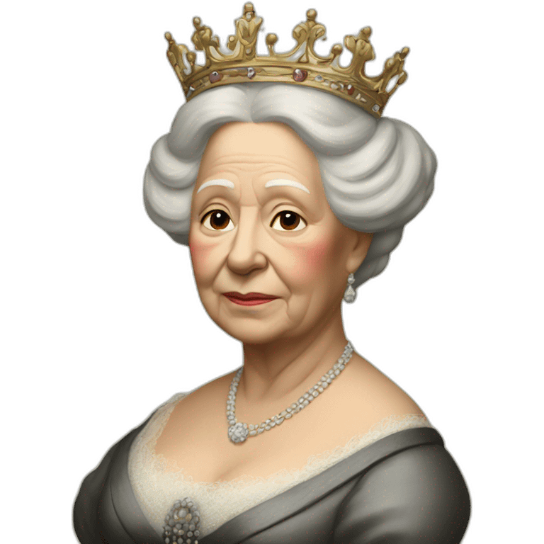 Old Queen Victoria emoji