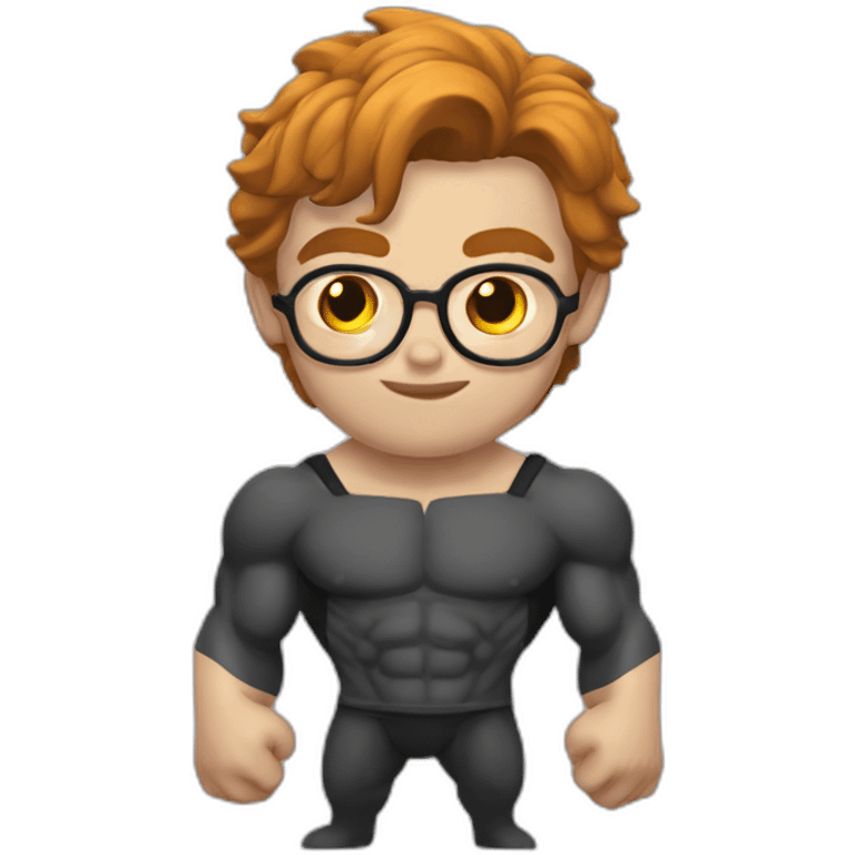 Harry potter fait de la musculation emoji