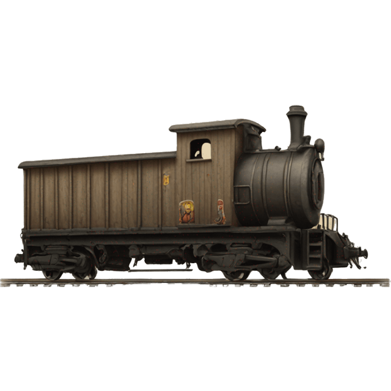 19th century freight train emoji