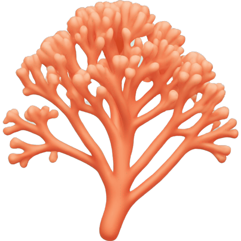 pastel orange coral emoji