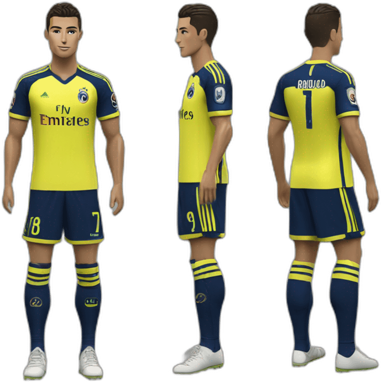 Cristiano Ronaldo fenerbahce kits emoji