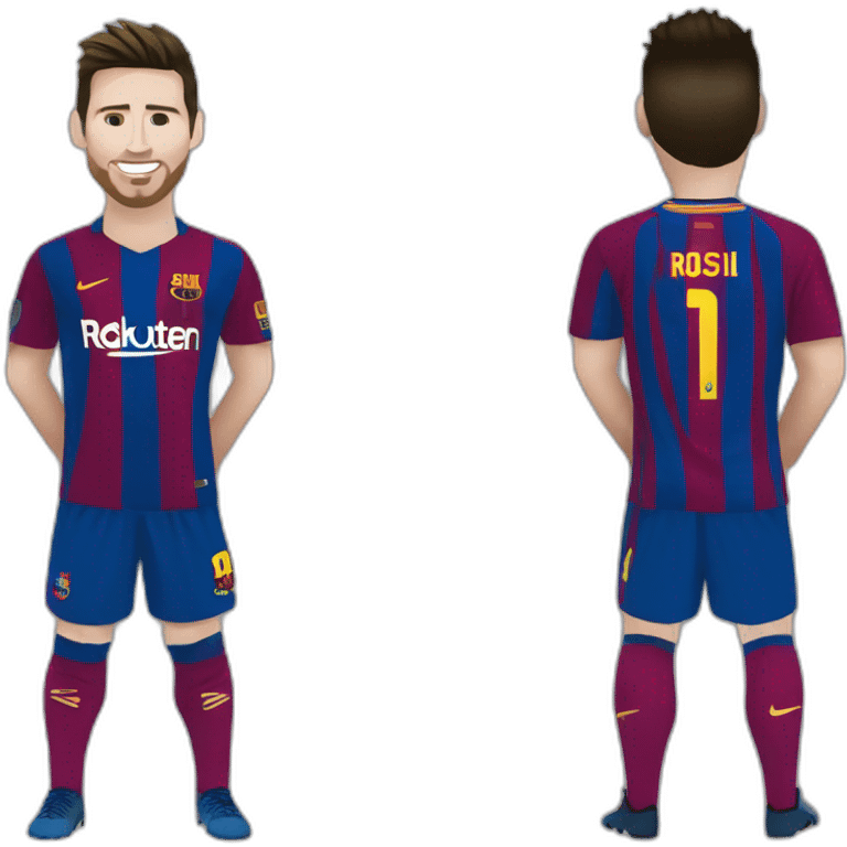 Messi ou Ronaldo? emoji