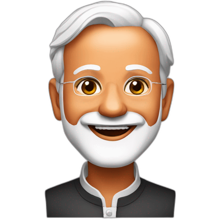 Narendra modi smiling emoji