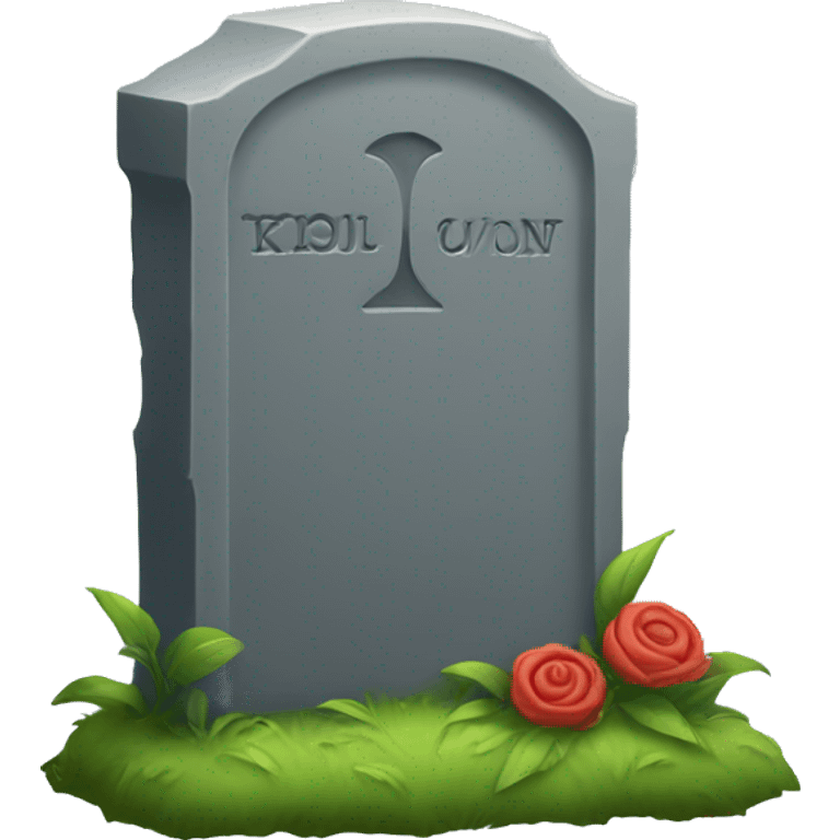 gravestone emoji