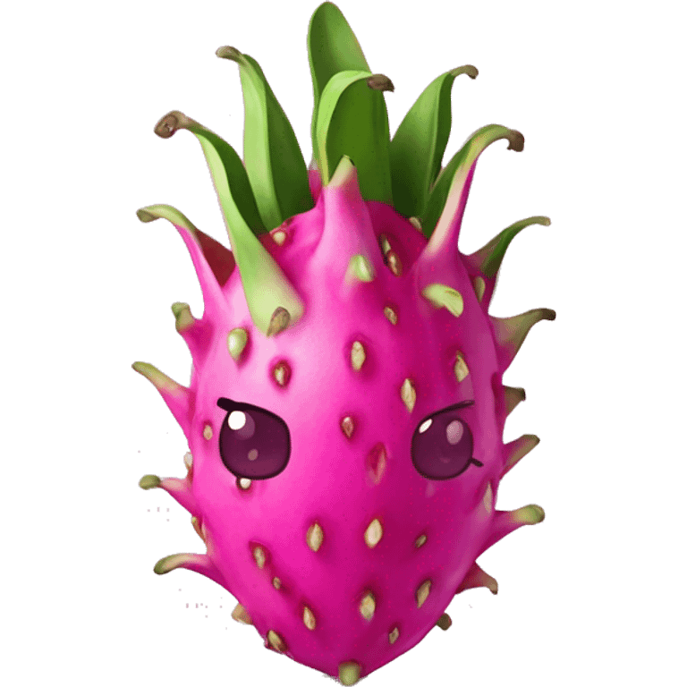 Pastel dragonfruit emoji