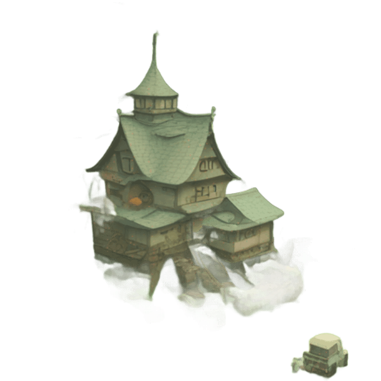 studio ghibli landscape emoji