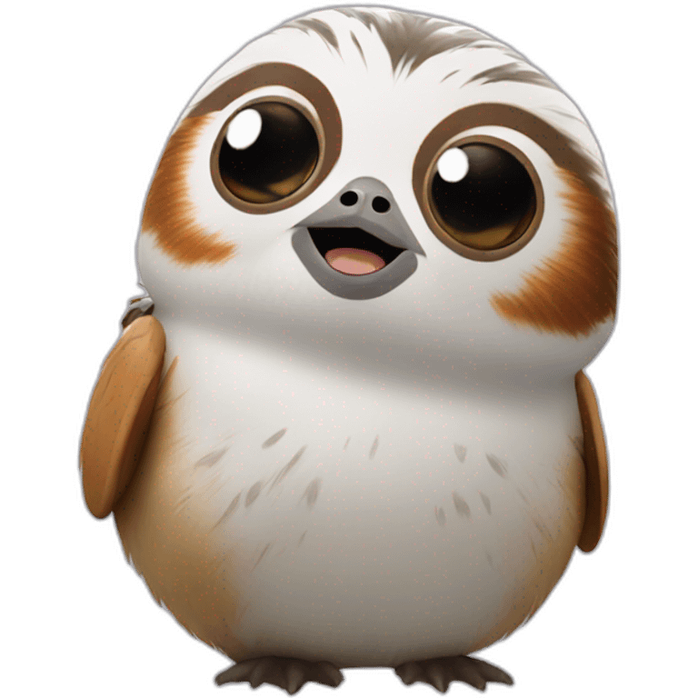 star wars porg emoji