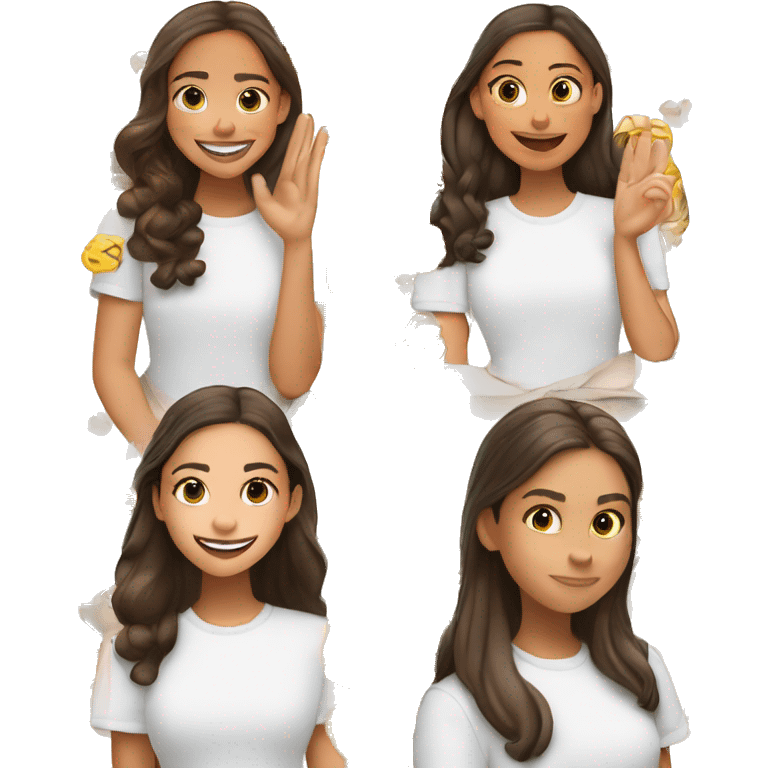 Melanie Martínez with Olivia Rodrigo  emoji