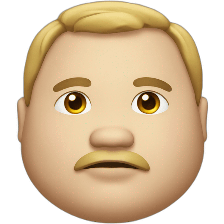 fat man emoji