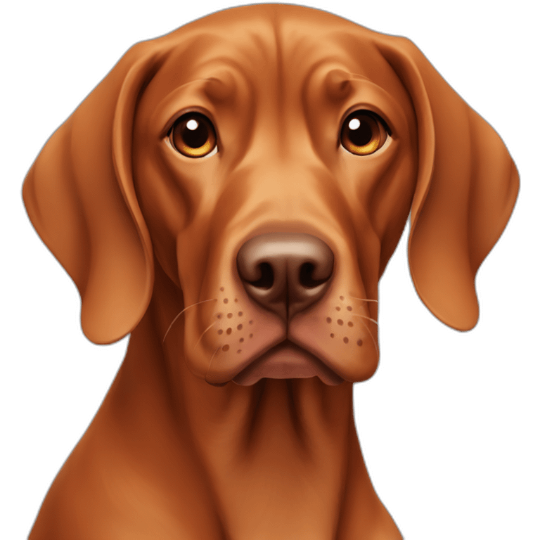 vizsla dog emoji