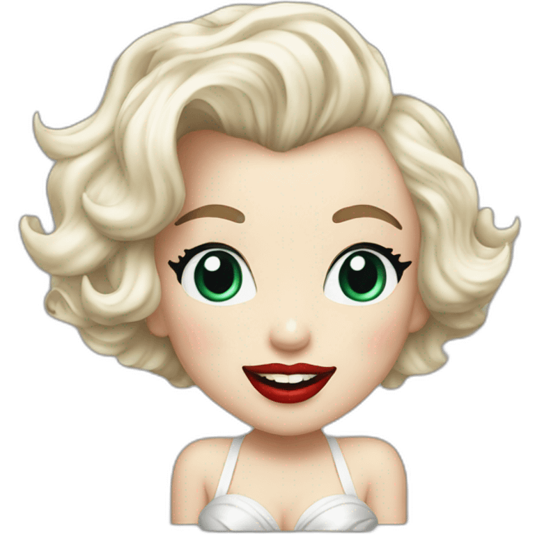 Marilyn Monroe￼ emoji