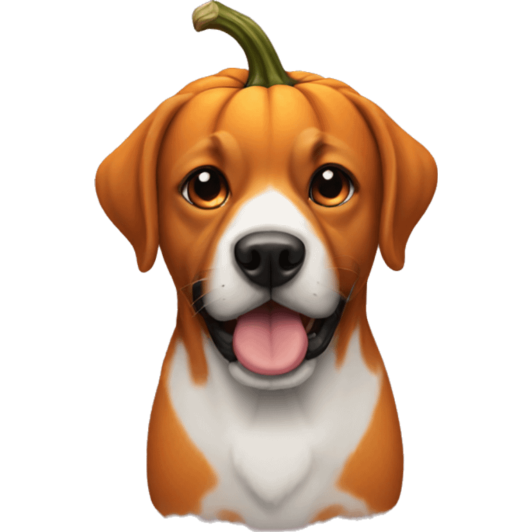 Dog Pumpkin  emoji