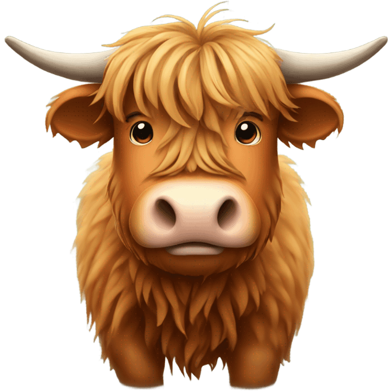 Highland cow emoji