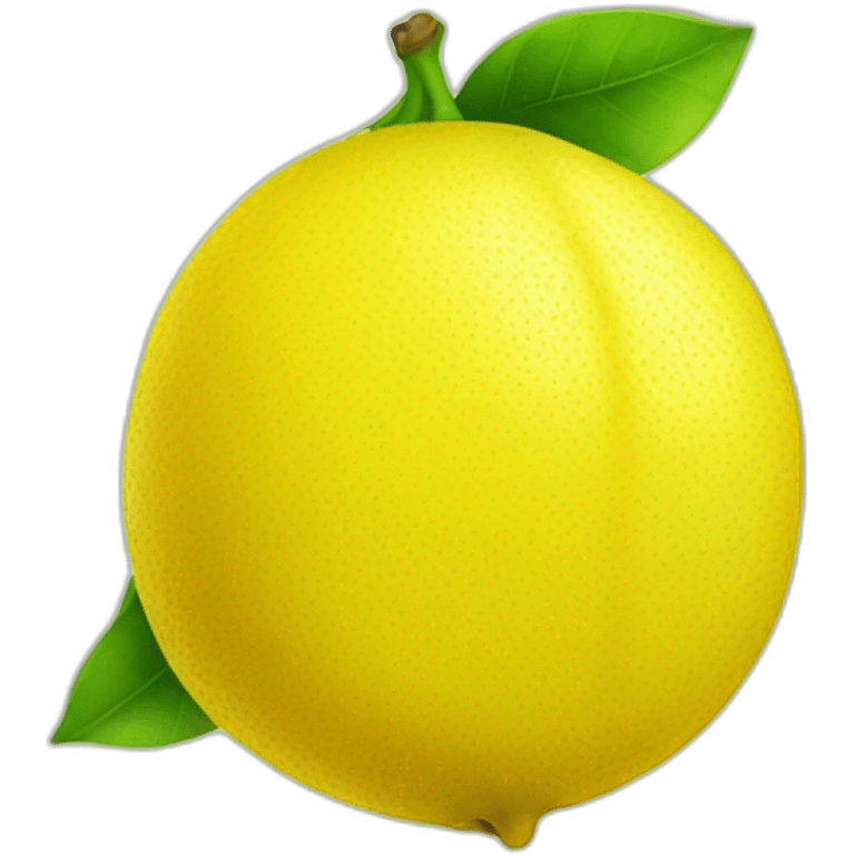 juicy lemon emoji