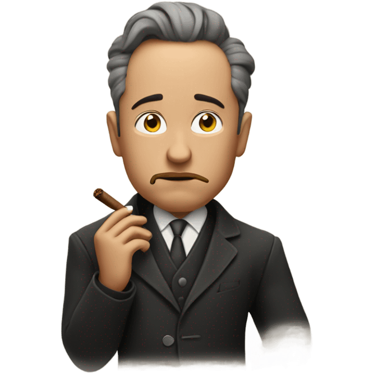 musk smoking cigar emoji