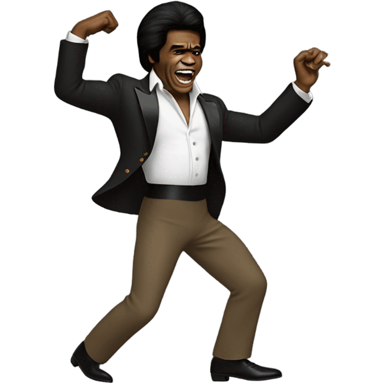 James Brown dancing emoji