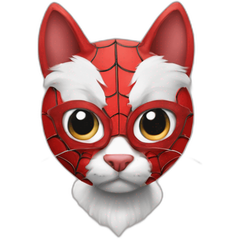 Spiderman sur un chat  emoji