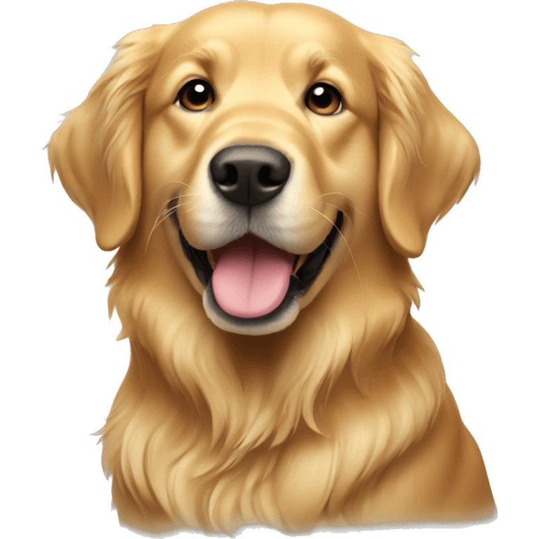 golden retriever  emoji