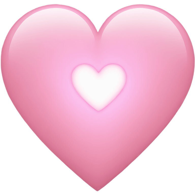 heart with light pink emoji