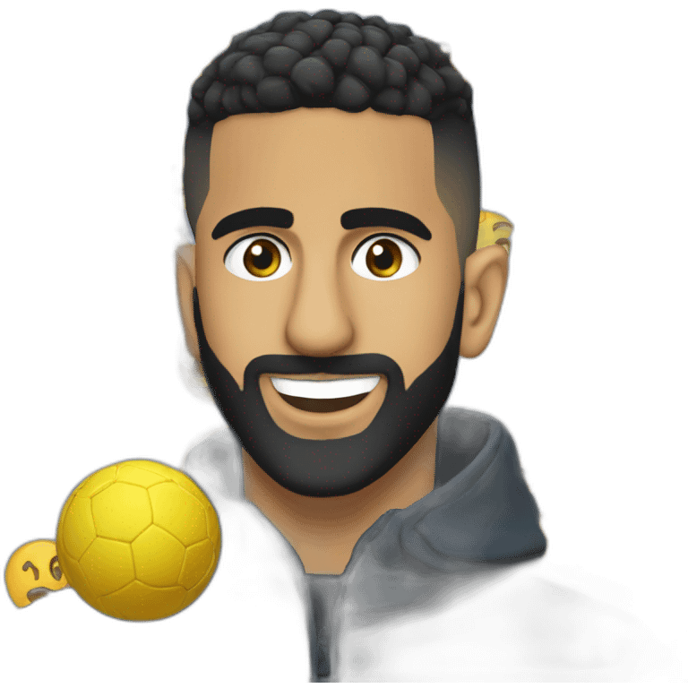 Riad mahrez emoji