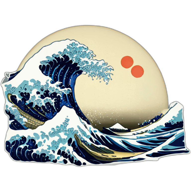 the great wave off kanagawa emoji