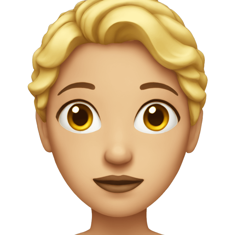 woman with acne emoji