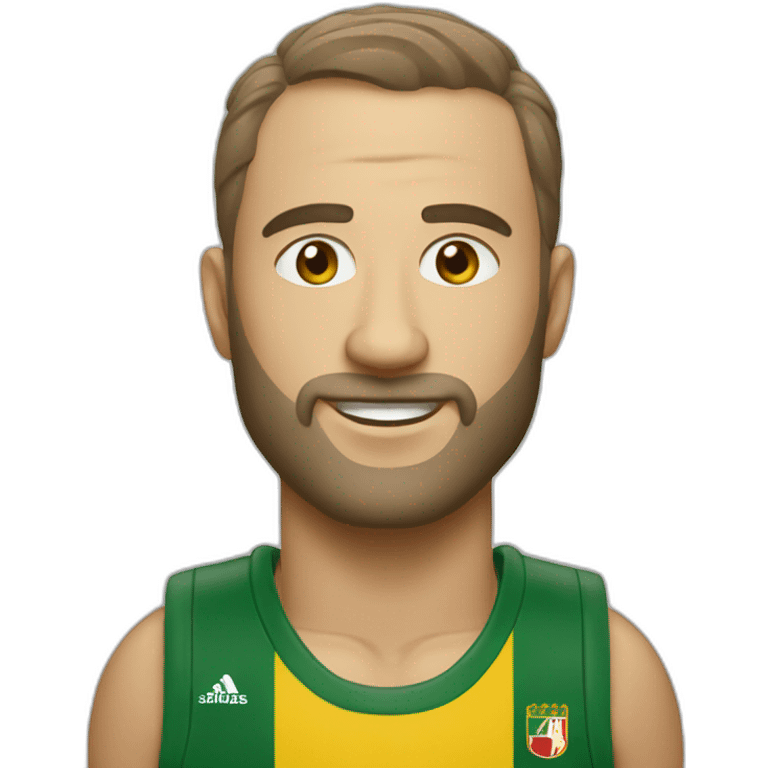 proud lithuanian basketball fan emoji