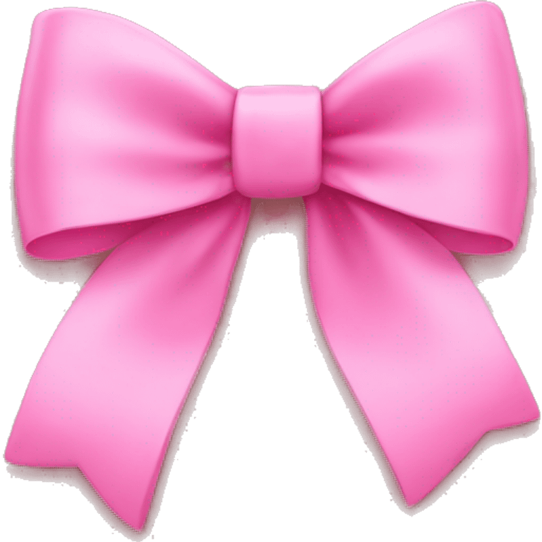 Pink bow emoji