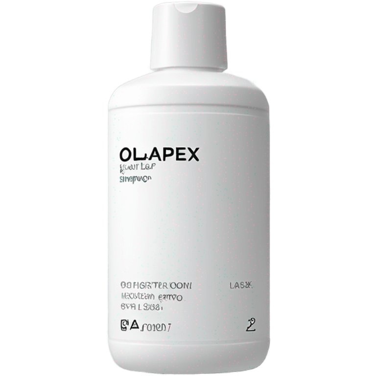 olaplex real shampoo bottle  emoji