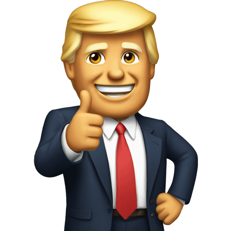 Donald Trump thumbs up emoji