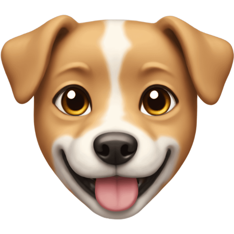 Really cute dog emoji