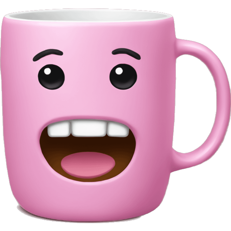 Pink Coco Mug  emoji