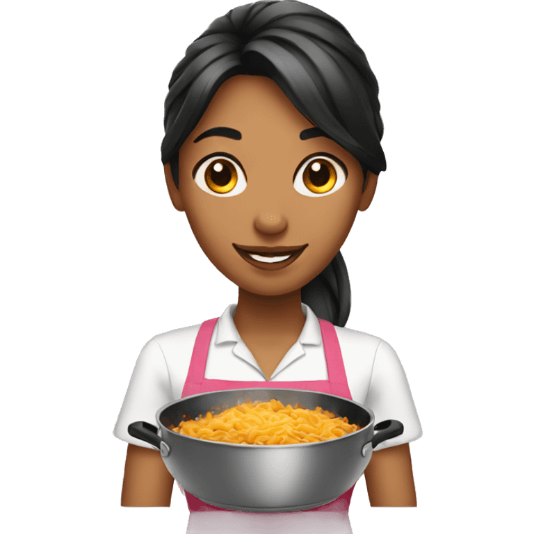 Girl cooking  emoji